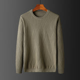 Xituodai 2022 New Knitted Mock Two-Piece Men's Sweater Fashion Casual Cotton Slim Sweaters Base Shirt Keep Warm Fleece Men Pullovers