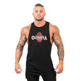 Xituodai Mens Sports Gym Brand Workout Casual Tank Top Clothing Bodybuilding Fashion Vest Muscle Fitness Singlets Sleeveless Shirt