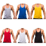 Xituodai Men Fitness Muscle Tank Top Summer Casual Sport Vests Sleeveless Tee Vest Men Tank Top Bodybuilding Gym Clothing Debardeur Homme