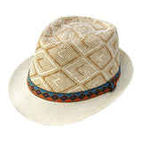 Summer Women Men Straw Sun Hat Elegant Queen Homburg Gentleman  Hat Beach Cap  Panama Hat