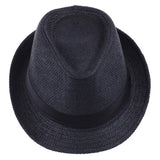 Xituodai Hot Unisex Women Men Fashion Summer Casual Trendy Beach Sun Straw Panama Jazz Hat Cowboy Fedora hat Gangster Cap