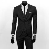 Xituodai Blazer and Pants Business Casual Professional Dress Men's Suit Two-piece / Men's Formal Dress Wedding Dress Celebration Suits