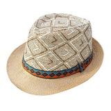 Summer Women Men Straw Sun Hat Elegant Queen Homburg Gentleman  Hat Beach Cap  Panama Hat