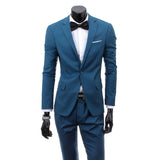 Xituodai Blazer and Pants Business Casual Professional Dress Men's Suit Two-piece / Men's Formal Dress Wedding Dress Celebration Suits