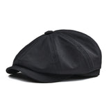 Xituodai Big Large Newsboy Cap Men's Twill Cotton 8 Panel Hat Casual Baker Boy Caps Gatsby Hat Retro Hats Boina Beret for Male