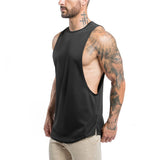 Xituodai Fitness Shark Men's Tank Top Cotton Sleeveless Sport Shirt Men Gym Wear Training Clothing t shirt Basketball Running Vest Men