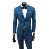 Xituodai Blazer and Pants Business Casual Professional Dress Men's Suit Two-piece / Men's Formal Dress Wedding Dress Celebration Suits