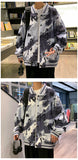 Xituodai 2022 New Autumn Men Baseball Jacket And Coat Streetwear Unisex Couple Bomber Boyfiend Outwear