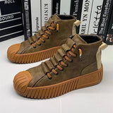 Xituodai trendy mens fashion mens summer outfits dope outfits mens street style mens spring fashionAutumn and winter Men Martin Boots Increased Boots Lace Up Casual Shoes Board Shoes High Quality Outdoor Boot British Style