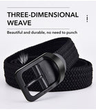 Xituodai men and women fashion nylon belt alloy casual belt women wild stretch jeans belt decoration ins wind Luxury brand design