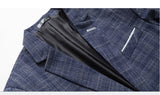 Xituodai (Jacket+Vest+Trousers)Men 's Slim Fit Business Suit Men Fashion 3PCS Set Male Blazers Tuxedos Groom Best Wedding Suits Plus Size