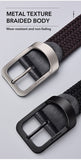 Xituodai men and women fashion nylon belt alloy casual belt women wild stretch jeans belt decoration ins wind Luxury brand design