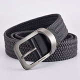 Xituodai men and women fashion nylon belt alloy casual belt women wild stretch jeans belt decoration ins wind Luxury brand design