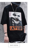 Xituodai 2022 Hip Hop Knitted Sweater Streetwear Rose Eye Scorpion Print Ripped Pullover Men Harajuku Cotton Casual Autumn Sweater Skull