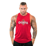 Xituodai Mens Sports Gym Brand Workout Casual Tank Top Clothing Bodybuilding Fashion Vest Muscle Fitness Singlets Sleeveless Shirt