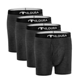 Xituodai 4 Pack 100% Merino Wool Mens Boxer Shorts Men Underwear Merino for Mens Underware Boxers Sexy Boxershorts Underpants Under Wear
