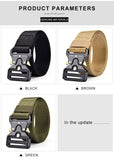 Xituodai Women's belt outdoor sports tactical nylon belt multifunctional unisex alloy buckle high quality canvas belt for women New