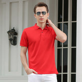 Xituodai Men 2022 Summer Brand New Business Casual Style Polo Shirts Men Short Sleeve Fashion Slim Solid Color Polo Shirt Tee Shirt Men