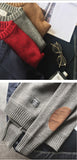 Xituodai Patchwork Harajuku Sweater Men Clothing Harajuku Fashion Mens Sweater Pullover Retro Clothes 5XL New Arrivals