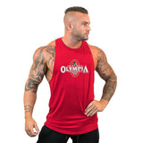 Xituodai Mens Sports Gym Brand Workout Casual Tank Top Clothing Bodybuilding Fashion Vest Muscle Fitness Singlets Sleeveless Shirt