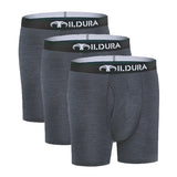 Xituodai 4 Pack 100% Merino Wool Mens Boxer Shorts Men Underwear Merino for Mens Underware Boxers Sexy Boxershorts Underpants Under Wear