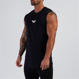 Xituodai Summer Compression Gym Tank Top Men Cotton Bodybuilding Fitness Sleeveless T Shirt Workout Clothing Mens Sportswear Muscle Vests