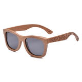 Xituodai Carbonized Bamboo Sunglasses Classic Bamboo Wooden Sun Glasses Natural Men Women Retro Handmade Eyewear TA06