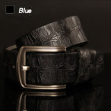 Xituodai Belts Men High Quality Male Belt Genuine Leather Strap Luxury Famous Brand Crocodile Pin Buckle Ceinture Homme