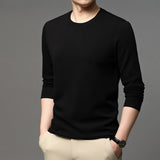 Xituodai 2022 Spring New T Shirt Men Long Sleeve Cotton Casual O Neck Mens Tshirts Solid Fashion Man Bottoming Shirt Mens Clothing Tops