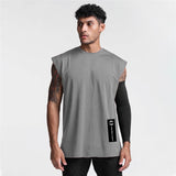 Xituodai Gym Mens Mesh Casual Running Tank Top Fashion Fitness Sport Sleeveless Quick-drying Vest  Workout Clothing Bodybuilding Singlets