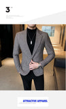 Xituodai Herringbone Suit Designer Costume Mariage Homme Party Suits Tuxedo Groom Wedding Trajes De Hombre Para Fiesta Mens Blazer Jacket