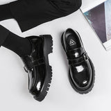 Xituodai trendy mens fashion mens summer outfits  dope outfits mens street style mens spring fashion Men Harajuku Korean Style Streetwear Business Casual Thick Platform Genuine Leather Wedding Loafers Shoes Male Leather Shoe Man