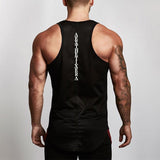 Xituodai Mens Fitness Mesh Tank Tops Gym Clothing Bodybuilding Workout Cotton Sleeveless Vest Male Casual Breathable Fashion Undershirt