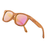 Men Wood Sunglasses Women Bamboo Glasses For Polarized Mirror Sun Glasses Handmade Colorful Eyewear Mirror Shades