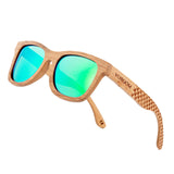 Men Wood Sunglasses Women Bamboo Glasses For Polarized Mirror Sun Glasses Handmade Colorful Eyewear Mirror Shades