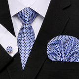 Xituodai New Style Silk Wedding Gift Tie Pocket Squares Set Necktie  Men Black Solid Suit Accessories Abraham Lincoln's birthday
