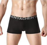 Men Sexy Boxer Soft Breathable Underwear Male Comfortable Solid Panties Underpants Cueca Homme   Boxer shorts 1piece