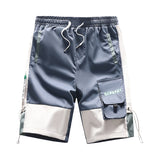 Xituodai Men Shorts Summer Thin Section 2022 New Fashion Trend Shorts Loose Sports Casual Drawstring Five-Point Pants Men's Casual Pants