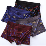 Xituodai Bamboo Male Panties Sexy Underwear Men Cuecas Boxer New Fashion Boxer Shorts Mens Underware 4pcs/lot Free Shipping