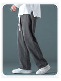 Xituodai Men Jeans Fashion Vintage Loose Straight Wide Leg Pants 2022 New Baggy Streetwear Pop Style Clothing Harajuku Male Trend Trouser