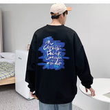 Xituodai Harajuku Style Baggy 3XLAutumn Men's Sweatshirt Letter Graphic Fashion Pullovers For Male 2022 Unisex Streetwear  Pink White