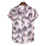 Xituodai Summer Men For Shirt Holiday Fashion Beach Dot Print Short Sleeve Tops Aloha Clothing Streetwear Mens Hawaiian Shirts 5XL