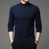 Xituodai 2022 Autumn and Winter New Men Turtleneck Pullover Sweater Fashion Solid Color Thick and Warm Bottoming Shirt Male Brand Clothes