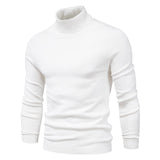 Xituodai New Winter Turtleneck Thick Mens Sweaters Casual Turtle Neck Solid Color Quality Warm Slim Turtleneck Sweaters Pullover Men