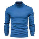 Xituodai New Winter Turtleneck Thick Mens Sweaters Casual Turtle Neck Solid Color Quality Warm Slim Turtleneck Sweaters Pullover Men