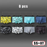 Xituodai 2022 New Men's Underwear Fashion Boxer Shorts Panties Male Breathable Man Boxers Sexy Set Underpants Large Size High Quality