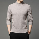 Xituodai 2022 Autumn and Winter New Men Turtleneck Pullover Sweater Fashion Solid Color Thick and Warm Bottoming Shirt Male Brand Clothes