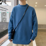 Xituodai New Korean Style Men Turtleneck Sweaters Fashion Slim Fit Pullover Mens Casual Knitwear Pullovers Male Turtleneck Sweaters Solid