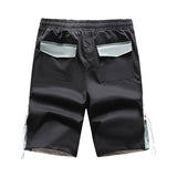 Xituodai Men Shorts Summer Thin Section 2022 New Fashion Trend Shorts Loose Sports Casual Drawstring Five-Point Pants Men's Casual Pants