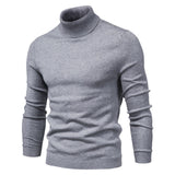 Xituodai New Winter Turtleneck Thick Mens Sweaters Casual Turtle Neck Solid Color Quality Warm Slim Turtleneck Sweaters Pullover Men